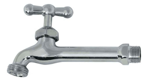 Llave De Chorro Extendida Cromada