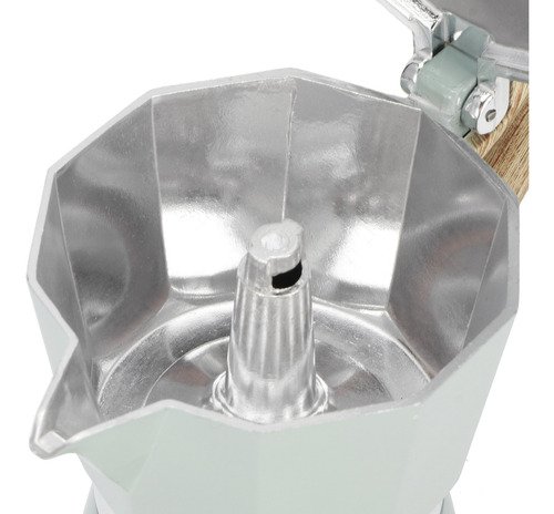 Cafetera, Estufa, Aluminio, Octogonal