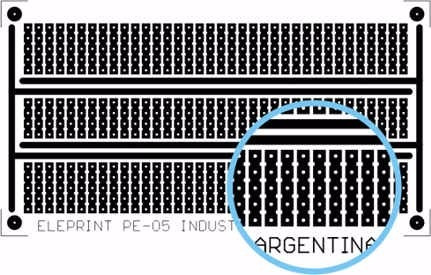 Plaqueta Experimental 101x56mm Fr2 Mod Pe05 Pack X2 Unid.