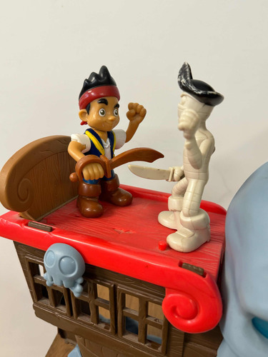Jake El Pirata Y Barco Naufragio Fischer Price Juguete Usado (Usado)