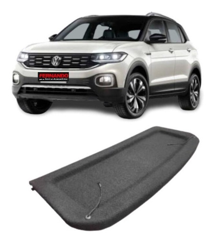 Tampão Porta Malas Vw T Cross Pcd 2020 2021 Preto