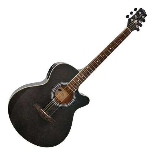 Violão Elétrico J White Anatomico Western 50 Cutway Ah50tbk