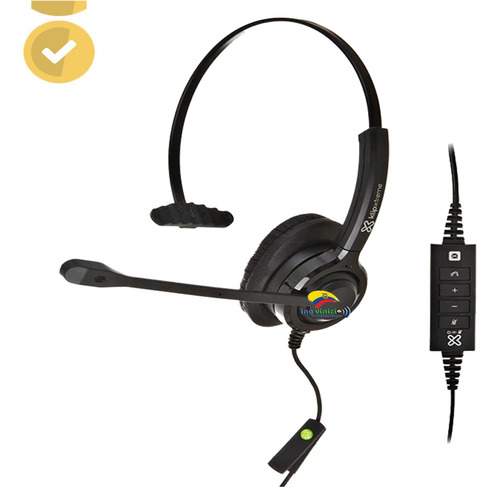 Audifonos Headset Klip Xtreme Kch-901 Mono Usb Call Center