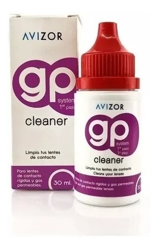 Solución Para Lentes De Contacto Avizor Gp Cleaner 30ml
