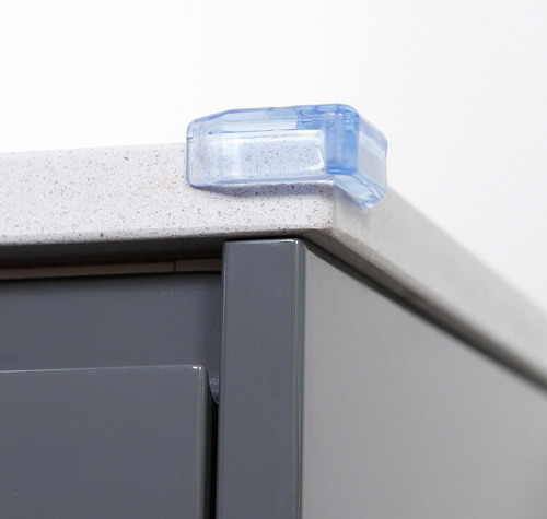 Protectores Esquinas de Mesas y Muebles (4 piezas transparentes)