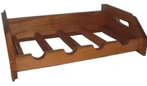 Comprar Porta Vinos Vinera De Madera Apilable 45x30x14cm