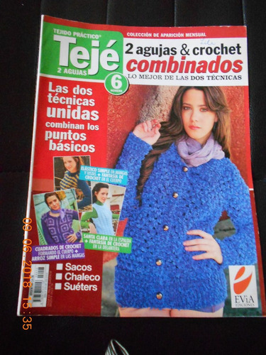 Crochet - Revista Tejido Practico - Teje - 2 Agujas - 2008