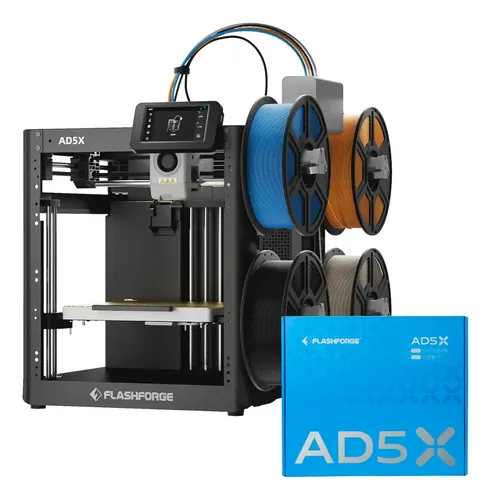 Impressora 3d Flashforge Ad5x Com Kit De Fechamento Chaveada