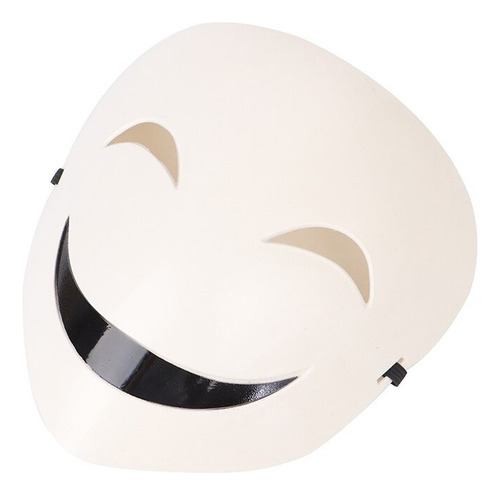 Black Bullet - Mascara Kagetane Hiruko Anime Cosplay Color Blanco