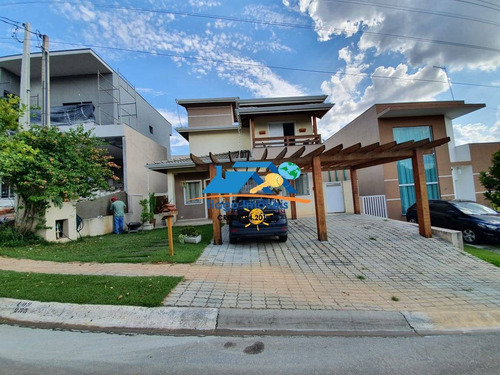 Imagem 1 de 15 de Linda Casa A Venda No Condomínio Terras De Atibaia - 877