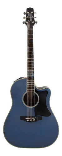 Guitarra Electroacústica Takamine LTD2021 para diestros charcoal blue gradation ébano
