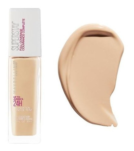 Base Maybelline Super Stay Full Coverage N°120 Classic Ivory