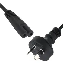 Comprar Cable Alimentacion Tipo 8 Interlock Para Notebooks Ps2 Ps3