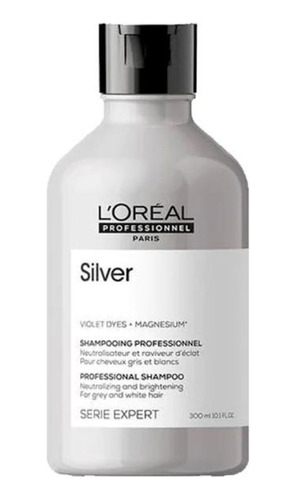 Shampoo Serie Expert Silver 300 Ml Loreal Pro