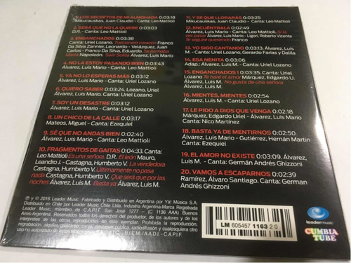 Grupo Trinidad Las Mejores Canciones Vol. 5 Cd Nuevo Digipac