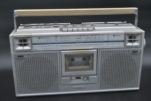 Antiguo Radio Grabador Jvc Rc-656w Vintage Retro Func.