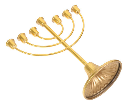 Candelabro Religioso Con 7 Ramas, Decoración Judía