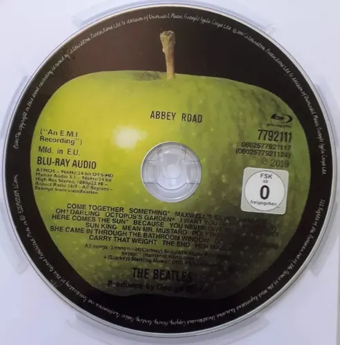 Blu-ray Audio The Beatles - Abbey Road (lacrado) | Frete grátis