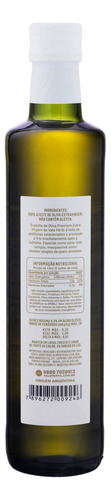 Azeite Extra Virgem Vale Fértil 500ml Vidro Sem Glúten