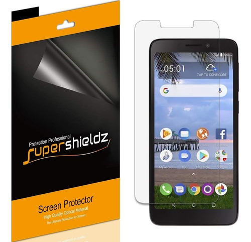 Supershieldz - Protector De Pantalla Para Alcatel Tcl A1 (a5