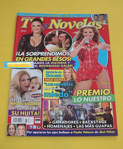 Thalia Revista Tv Y Novelas Irina Baeva Marjorie De Sousa 