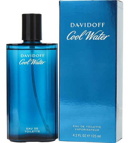 Perfume Davidoff Cool Water Original 125ml Edt Para Hombre