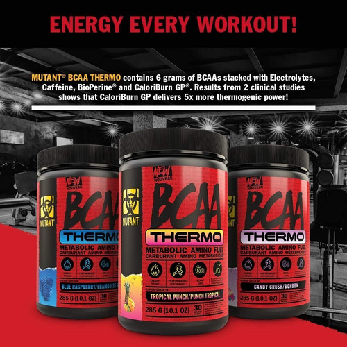 Imagen 4 de 9 de Mutant Bcaa Thermo Aminoácidos Bcaa Y Soporte Energético
