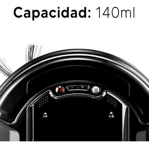 Aspirador de pó Midea F4+ com controle remoto 480pa Dimm Robot, cor preta