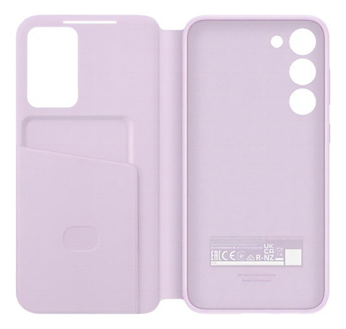 Funda Tipo Billetera Samsung Galaxy S23+ Color Lilac Liso