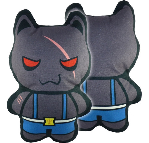 Muñeco Miausculos Sombra Peluche 27 Cm - Lucky One