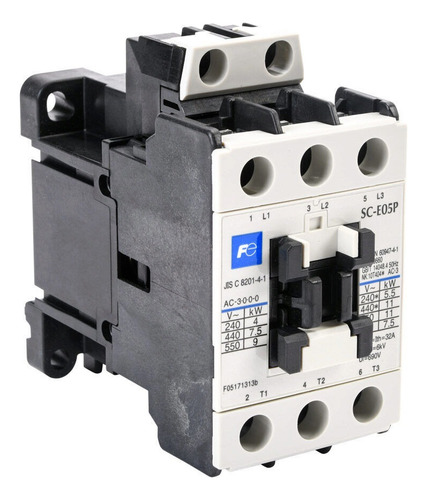 Contactor Fuji Electric Sc-e05p 110v Para Escalera Otis