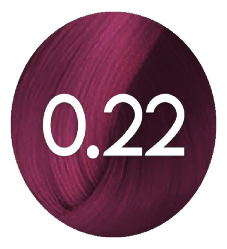 Tintura Para Pelo Coloración Capilar Tinta Brazilian Color Tono 0.22 Corrector violeta