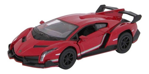 Lamborghini Veneno Escala 1:36 Kinsmart Rojo