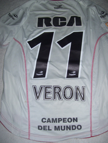 Estudiantes 50 Años Copa Libertadores 2009 Alterna #11 Verón (Usado)