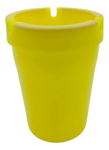 Cenicero Auto Universal Portátil De Plástico Negro