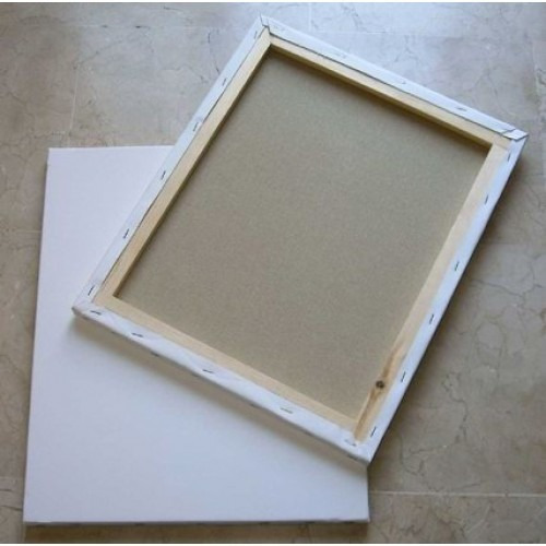 Lienzo Cuadro Blanco Con Bastidores Canvas 30 X 40 Cm