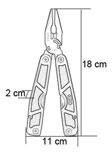 Stanley Multiherramienta 23 Cm De 28 En 1 94-806