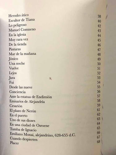Imagen 4 de 6 de Constantinos Cavafis - Poesía - Antología - Batiscafo