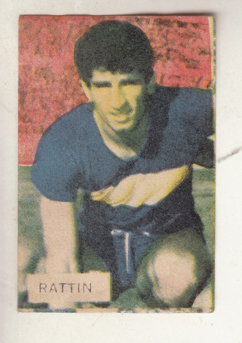Futbol Boca Juniors Figurita De Rattin Album Londres 66 