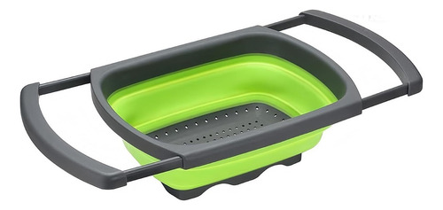 Colador De Silicona Plegable, Cesta De Drenaje De Verduras