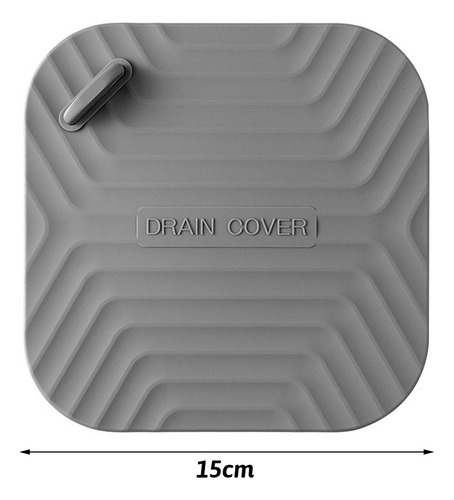 Cubre El Drenaje Del Piso De La Cocina Para Sellar El Tapón