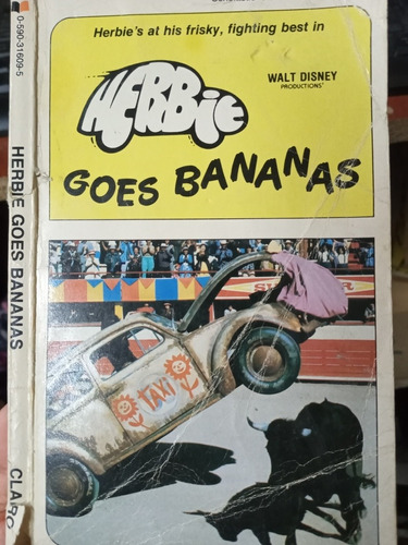 Herbie Goes Bananas Walt Disney Ed Scholastic 1980