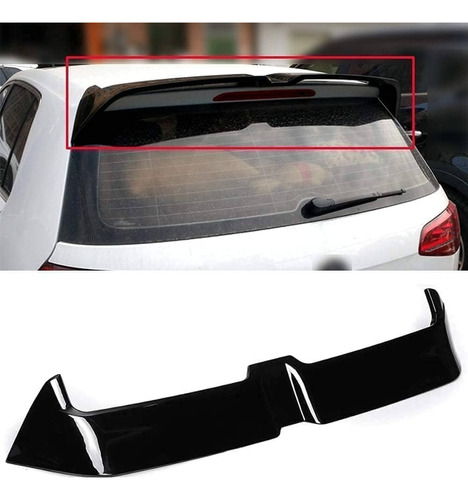 Aleron Spoiler Golf Gti Golf Tsi Gloss Black O Carbono Mk7 7