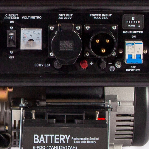 Generador Electrico Logus 5550w Con Ruedas