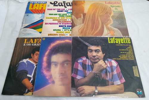 Lp Vinil - Lafayette 5 Discos Apresenta Os Sucessos 