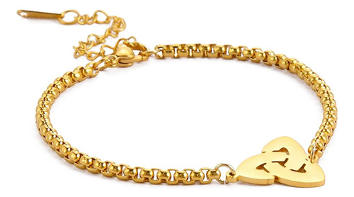 Pulsera Celta Triquetra Ajustable Para Hombre Y Mujer Sipuri