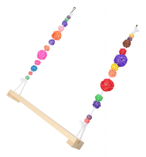 Columpio Suspensible Para Gallinas, Percha De Madera, Colump