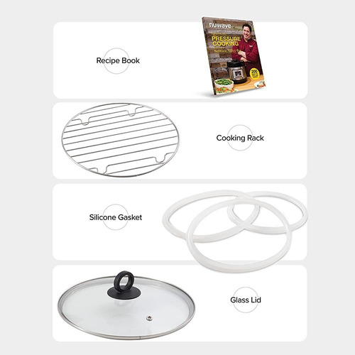 Paquete De Accesorios Nuwave Para 6qt Nutri-pot Digital Pres