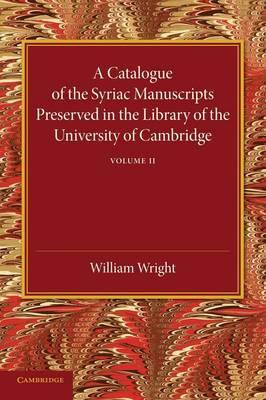 Libro A Catalogue Of The Syriac Manuscripts Preserved In ...