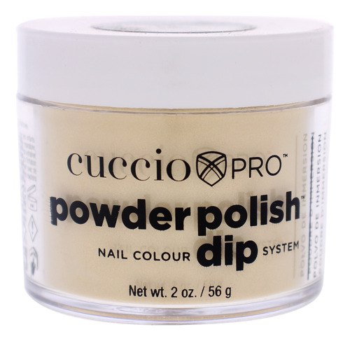 Esmalte De Uñas Dip System, Metálico, Oro Limón, 1.6 Oz